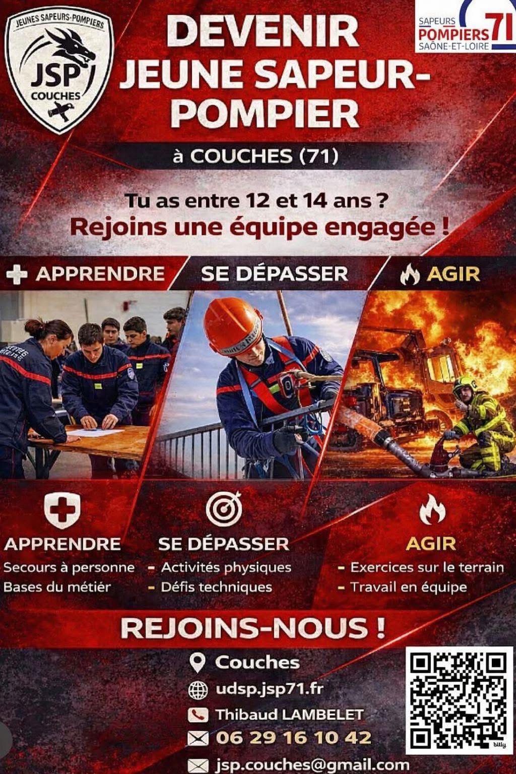 Devenir Jeune Sapeur-Pompier